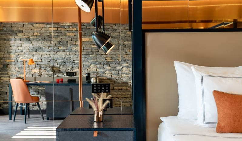 LUJO BODRUM - INDIGO CLUBBER TERRACE ROOM BED